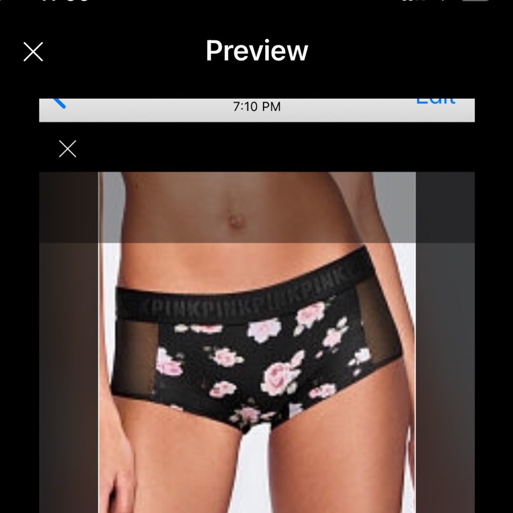 Bundle NWT VS Pink Logo BoyShorts Large - Picture 9 of 9